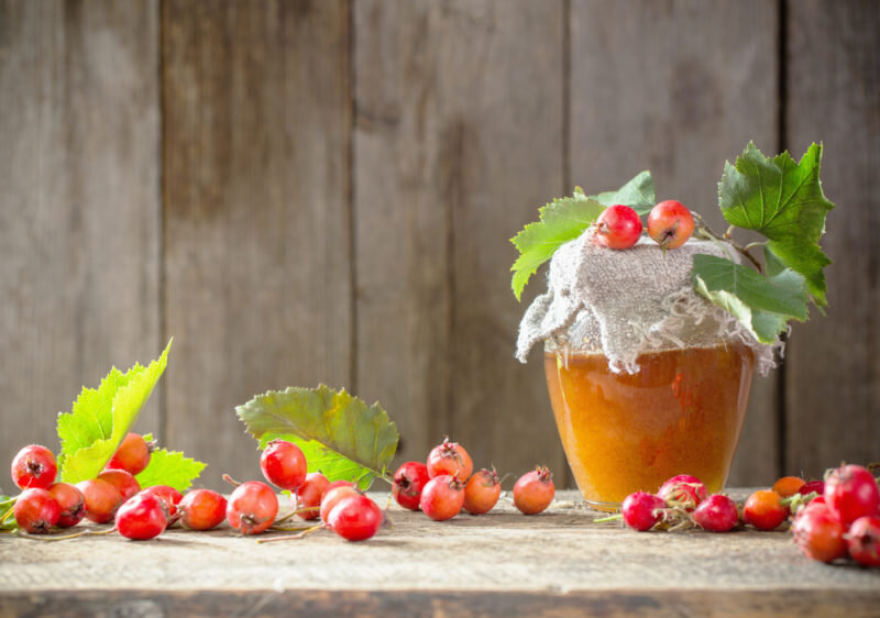 Компот из боярышника. (Фото используется по стандартной лицензии ©ogorodnye-shpargalki.ru)