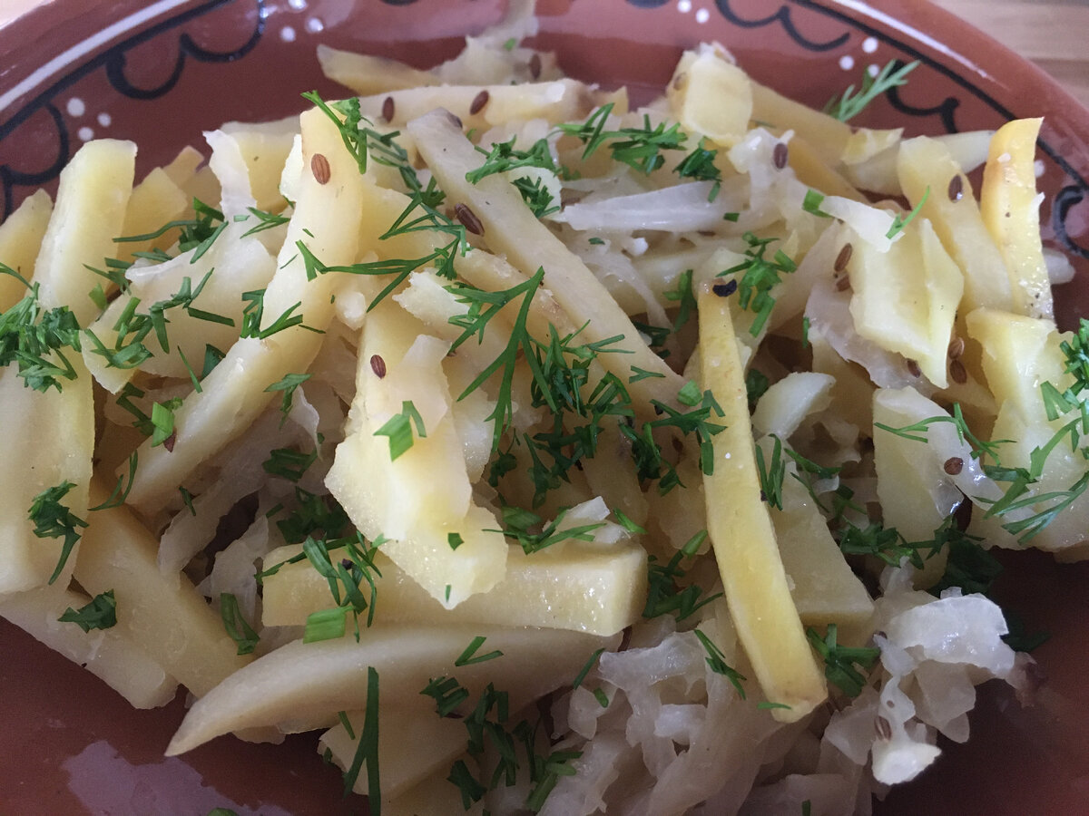 Капустно-картофельная размазня — простое и бюджетное русское блюдо |  Вкусная еда без труда | Дзен