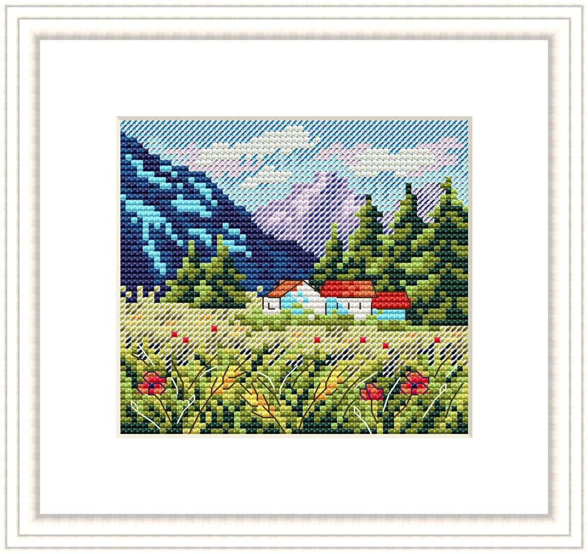 М-614 Горный пейзаж — стоимость 265 рублей.