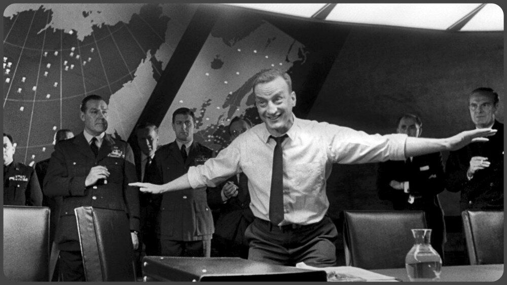 «Доктор Стрейнджлав, или Как я научился не волноваться и полюбил атомную бомбу» 1963
