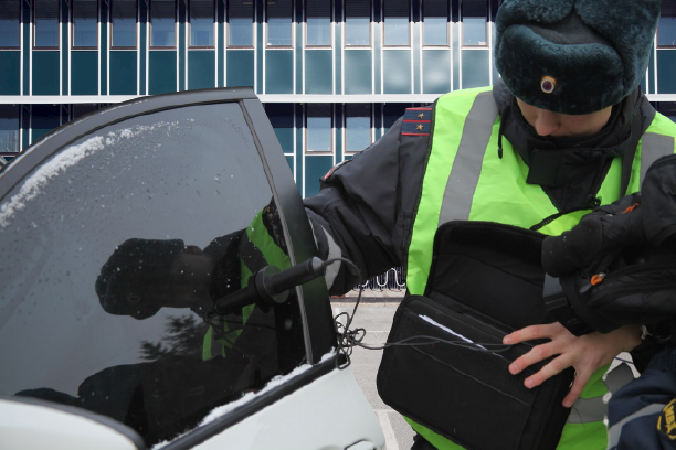 Замер светопропускаемости стекла и составление протокола за тонировку