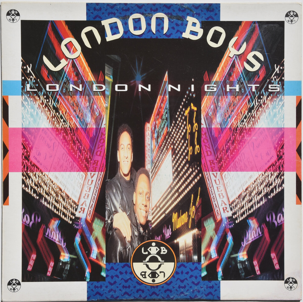 Обложка сингла "London Nights" британо-немецкого евро-поп-дуэта London Boys