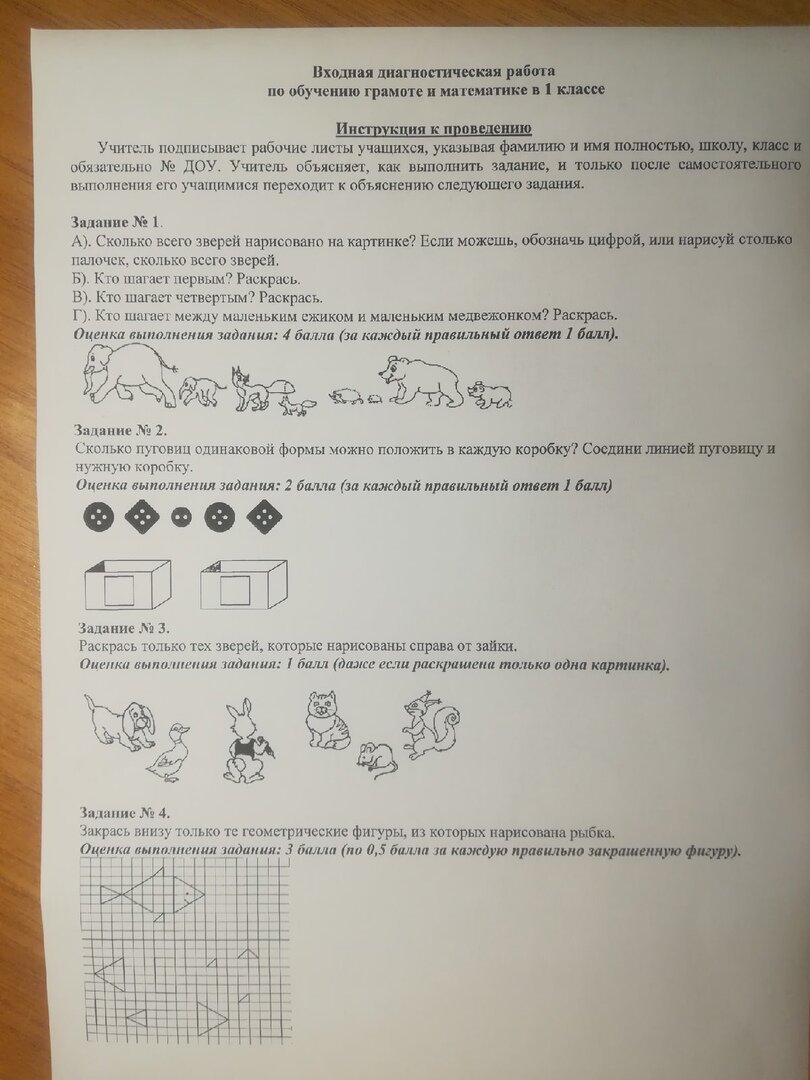 Входные контрольные работы в начальной школе. Этого 