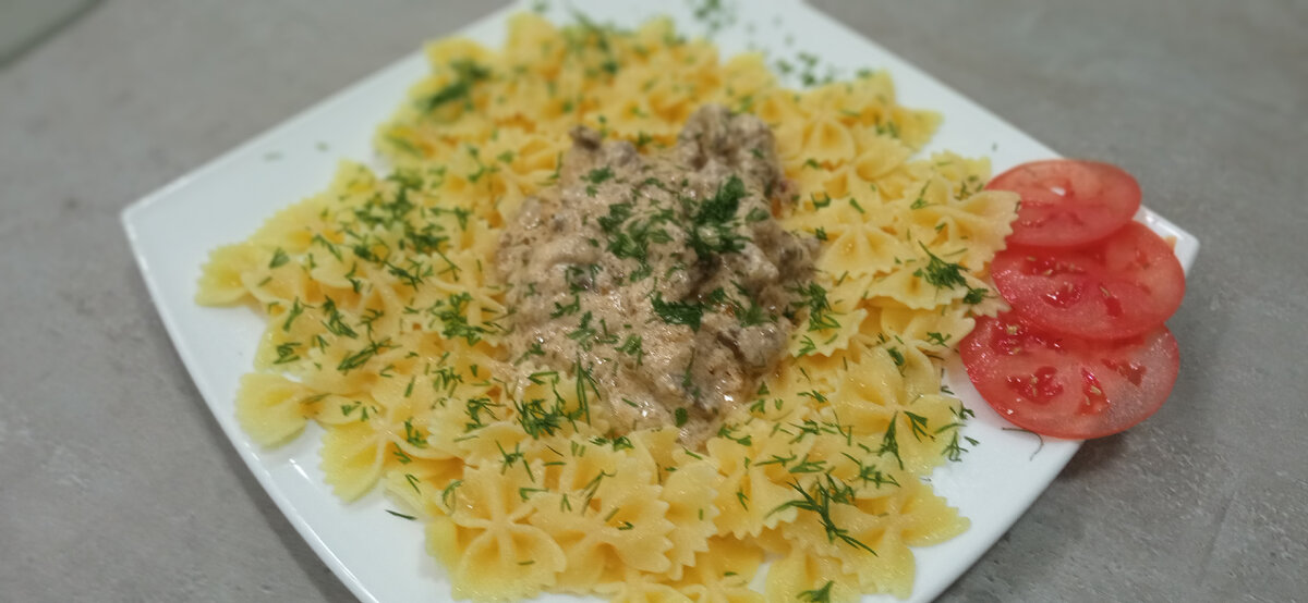 Вариант сервировки автора