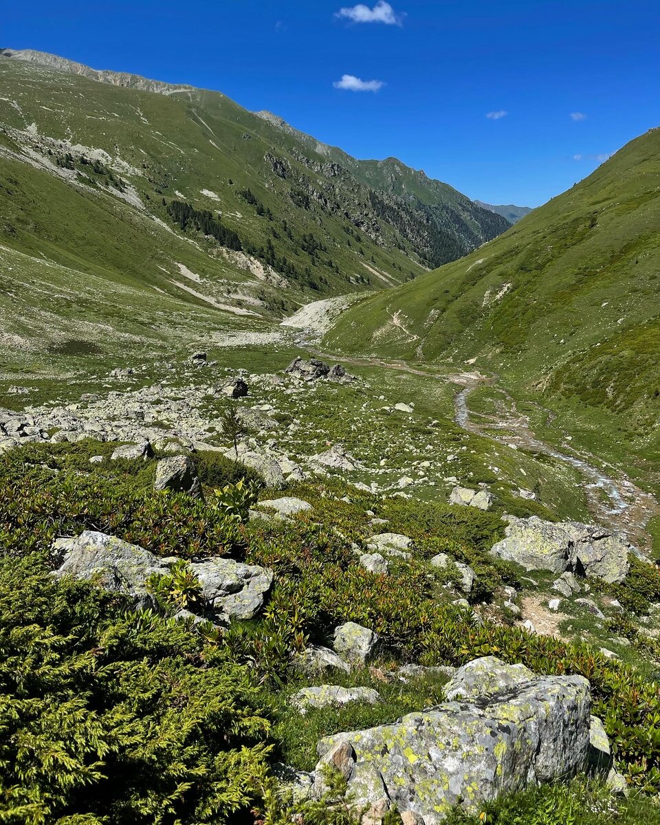дорога к Уллу-Кёльским озерам