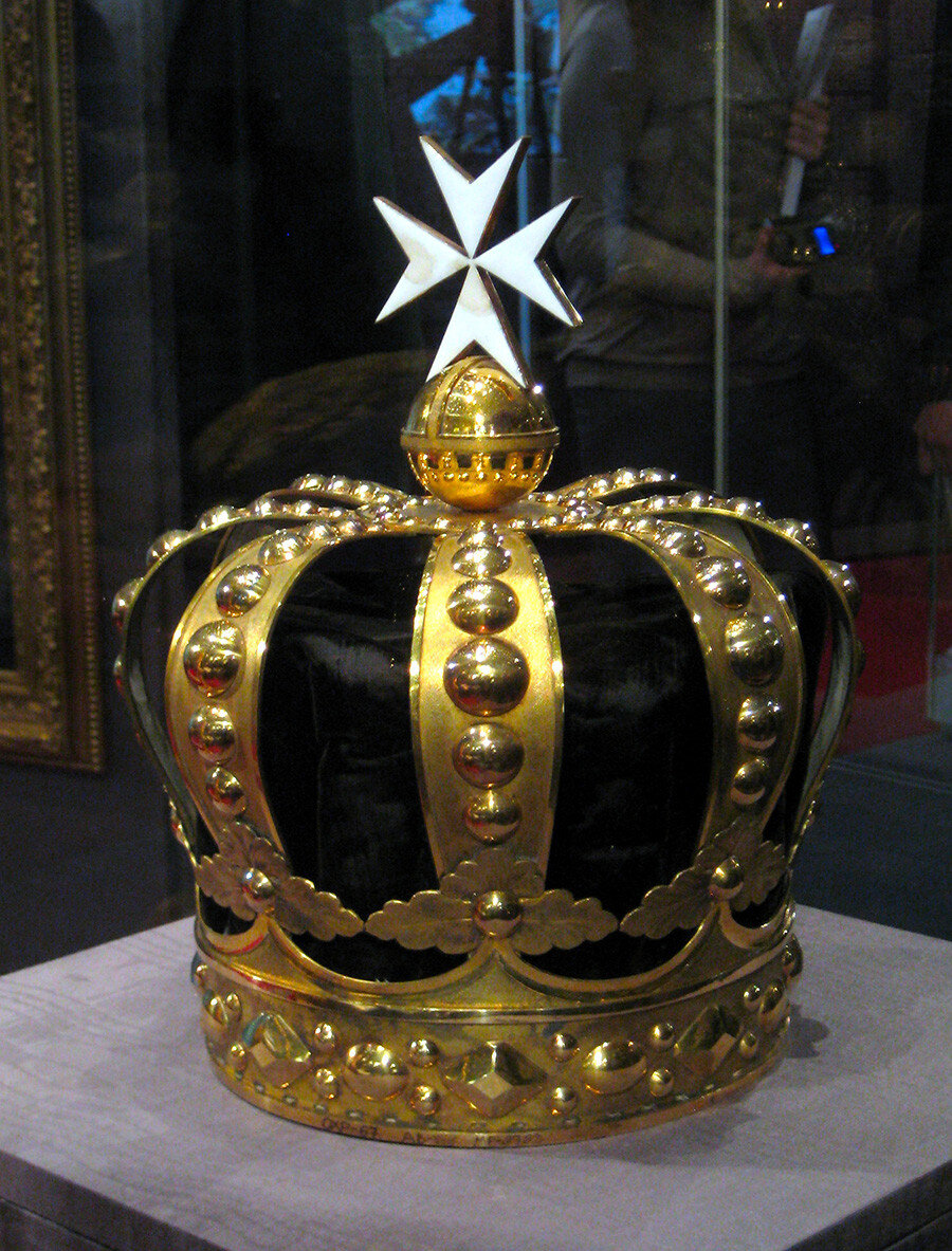 Мальтийская корона Павла I. Shakko/Wikipedia (CC BY-SA 3.0)