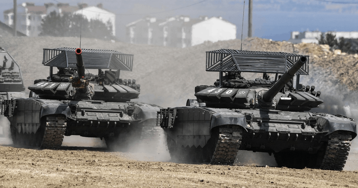 Козырьки на Т-72 против Джавелинов | Светский tacticool | Яндекс Дзен