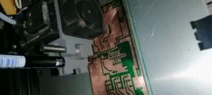Рисование печатной платы.