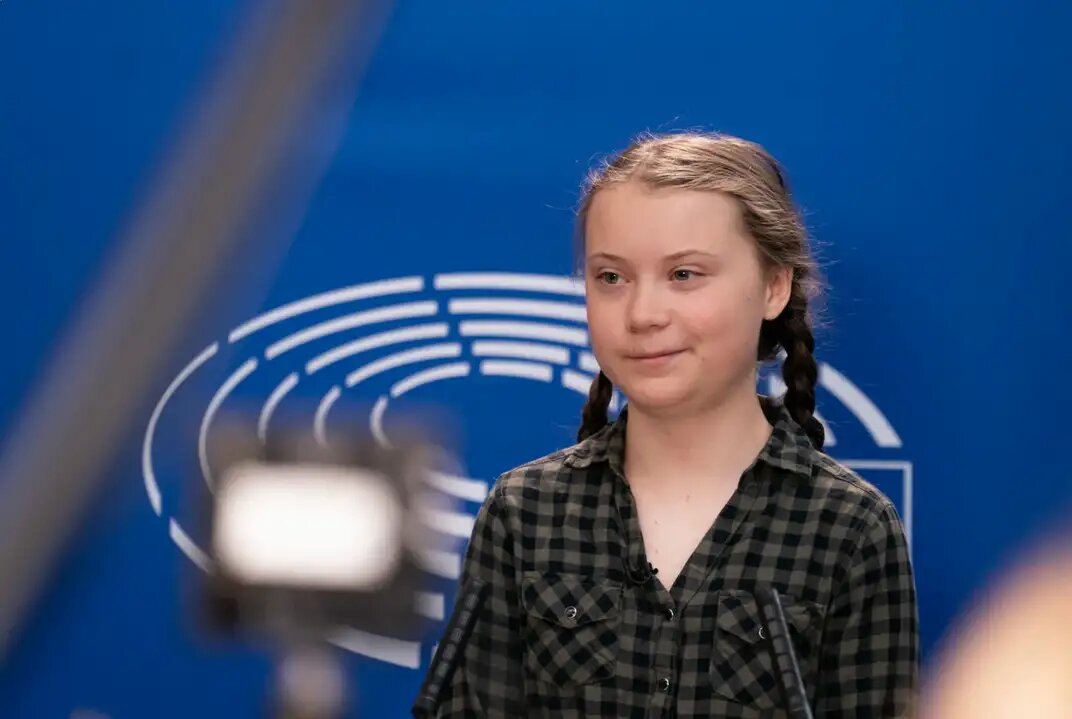 Грета Тунберг- лицо современного природозащитного движения. (Фото из открытых источников)