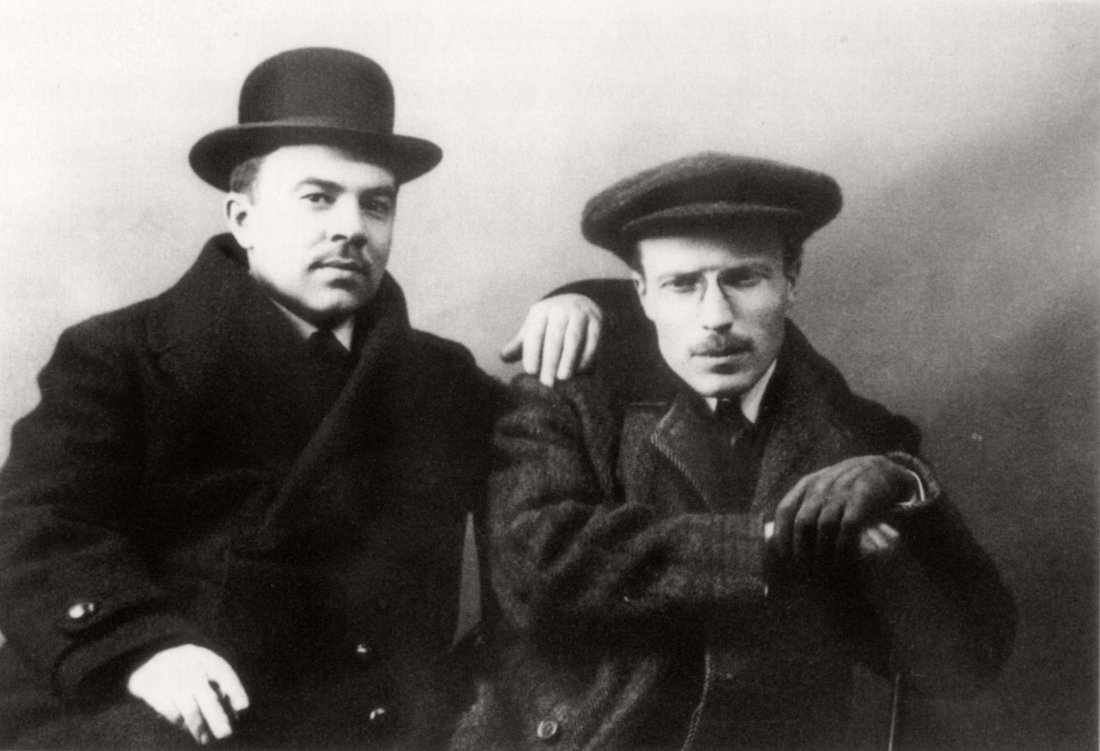 Художник Павел Кузнецов и скульптор Александр Матвеев, 1909-1910. Фото: wikimedia.org
