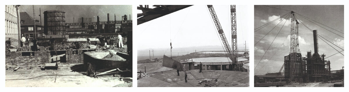 Завод минеральных масел в Люцкендорфе, Германия