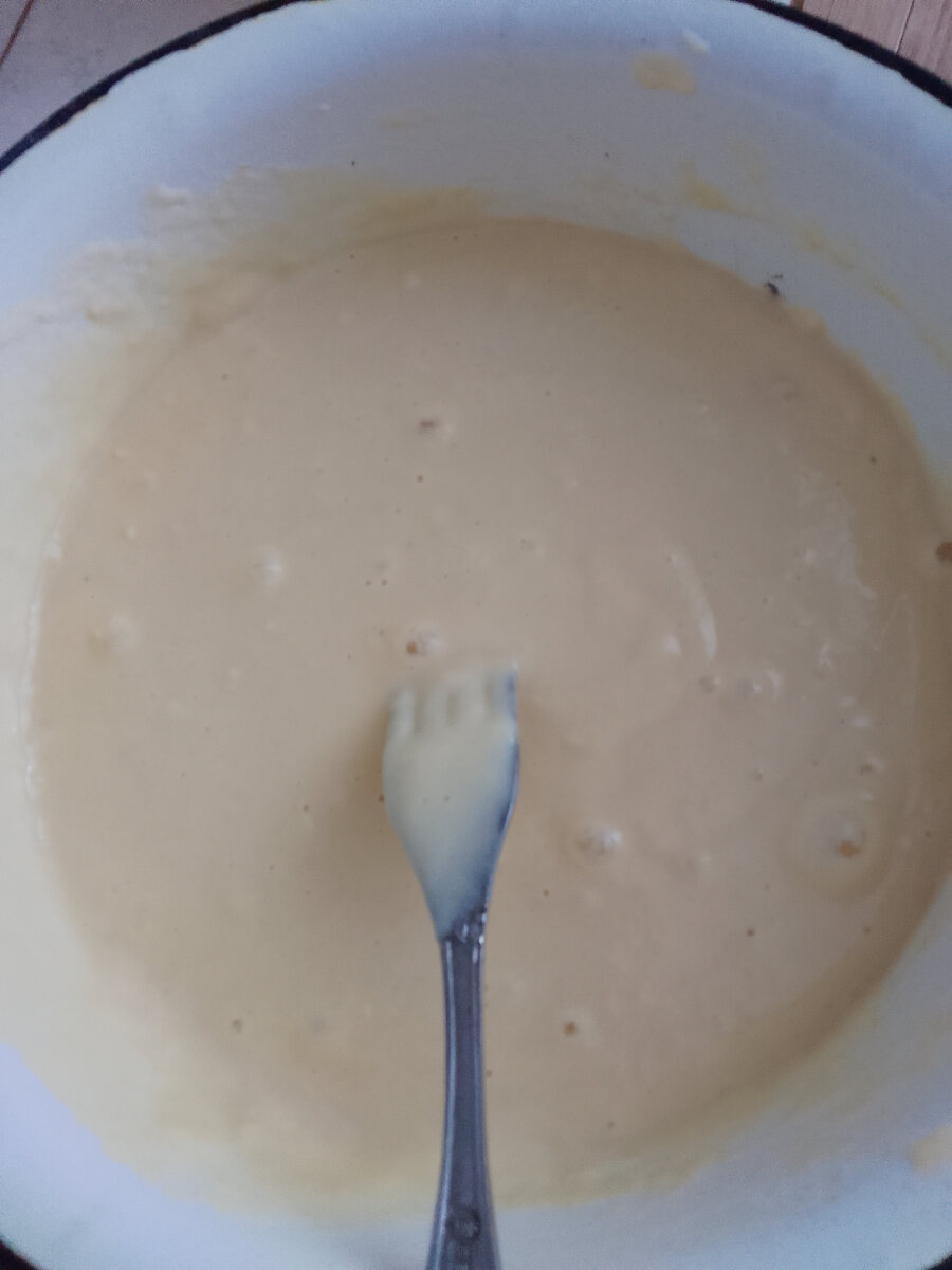 Вот такие пузыри должны получиться