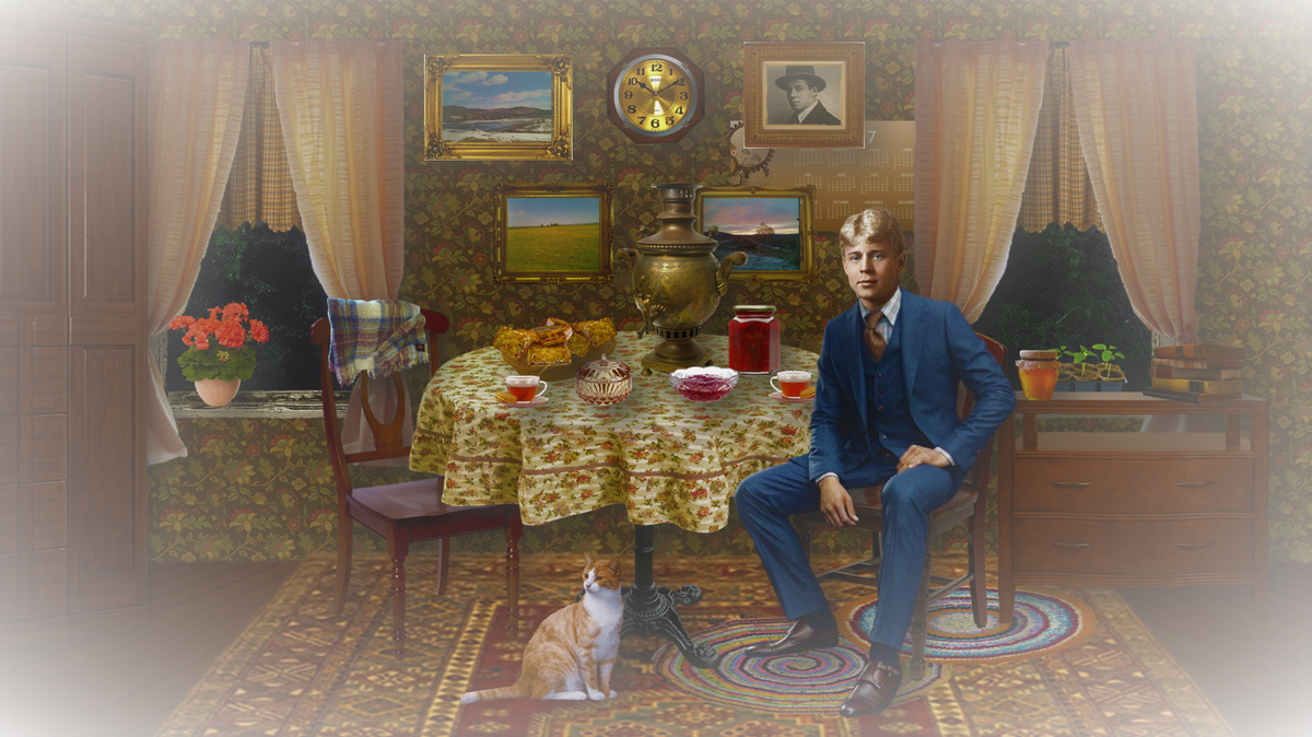 Сергей Есенин в гостях у нашего журналиста.