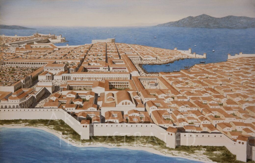 Современная реконструкция города