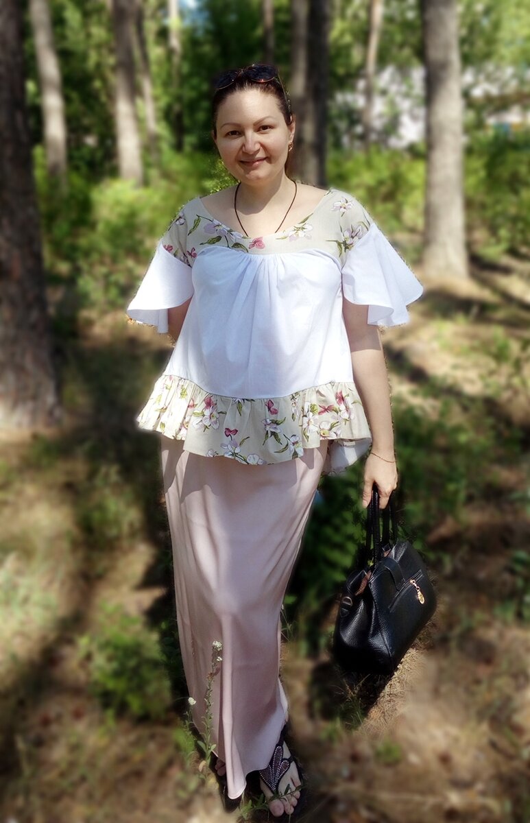 Во время беременности умение шить выручало не один раз😉это комплект один из моих любимых