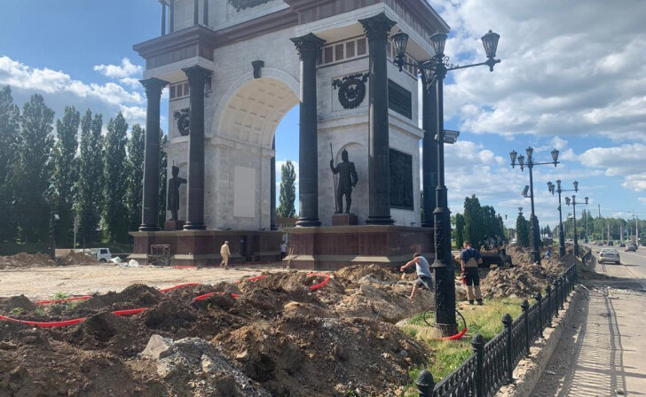    В Курске до конца года реконструируют парк «Патриот»