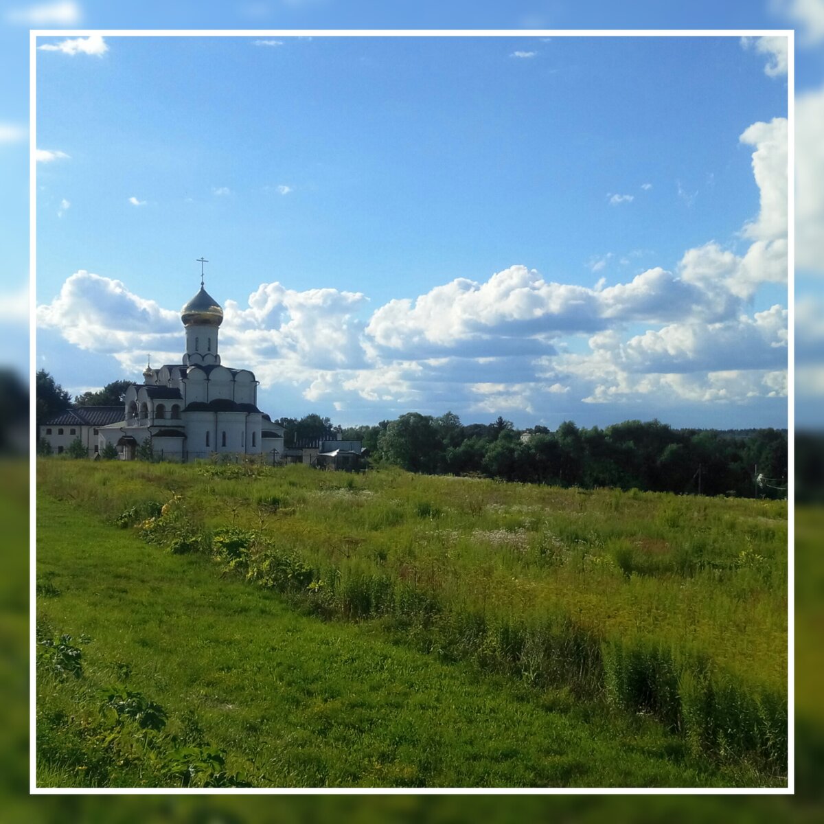 Храм Воскресения Христова в селе Поповка