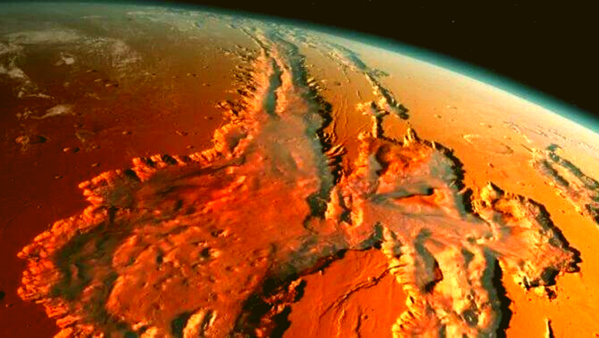 Загадочная планета Марс...