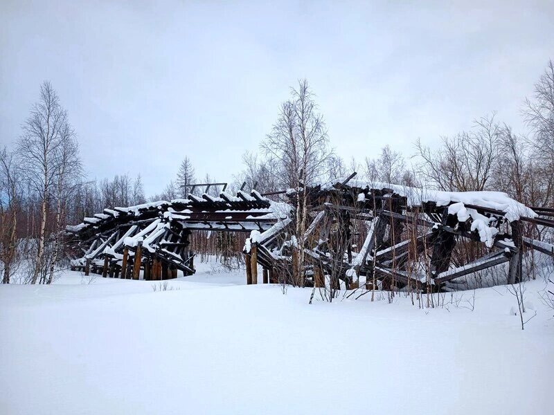 Заброшенная транспортная магистраль, ЯНАО
