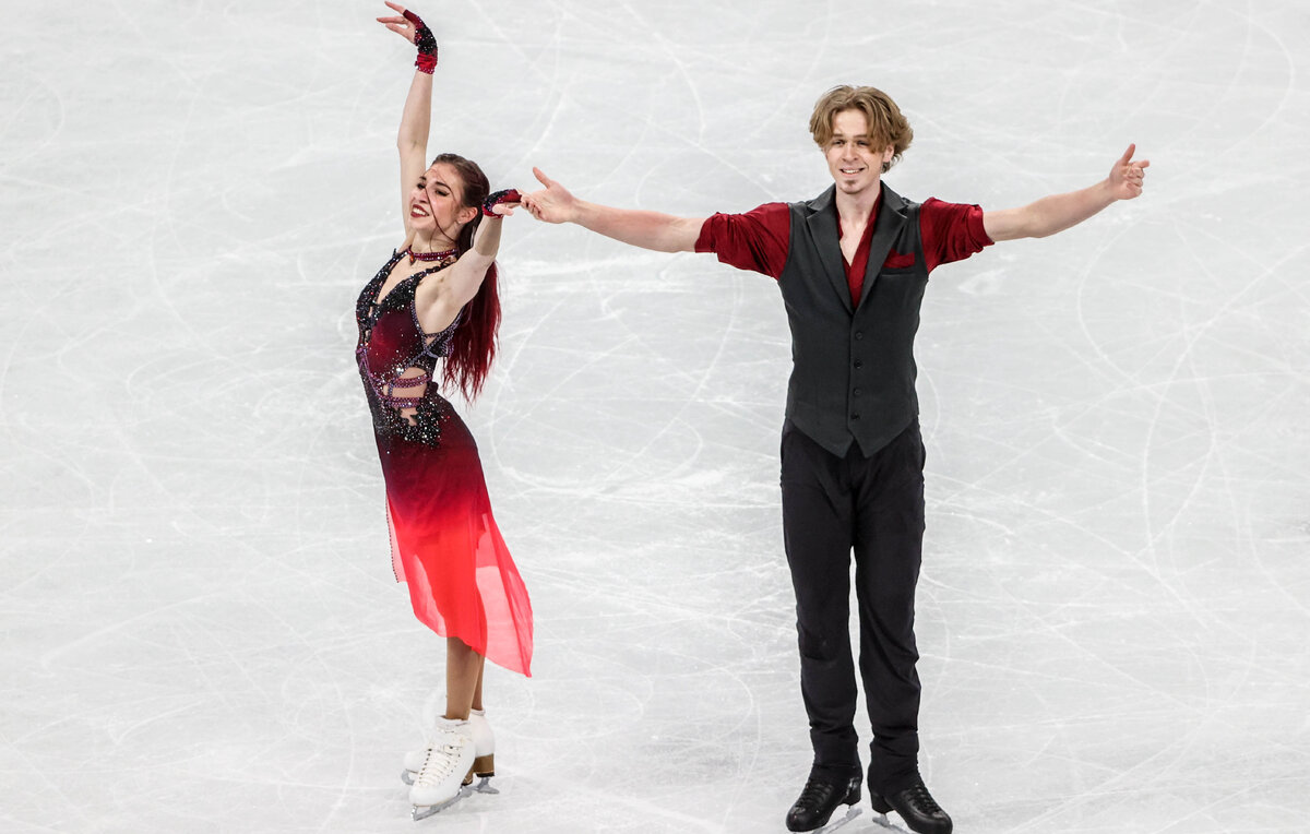    Диана Дэвис и Глеб Смолкин  Валерий Шарифулин/ТАСС