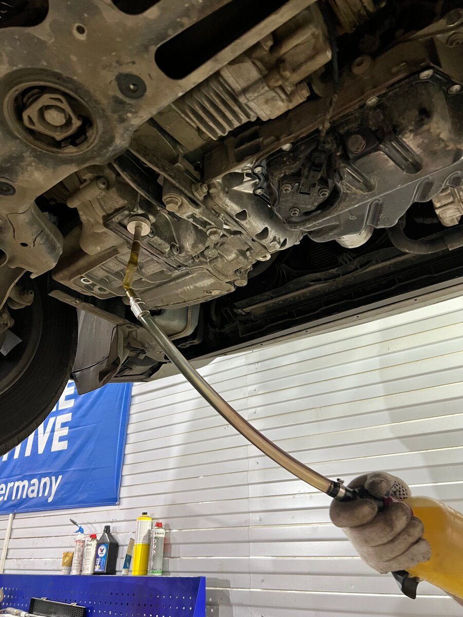 Замена масла в DSG Volkswagen Tiguan Dq250 | Замена масла в АКПП ...