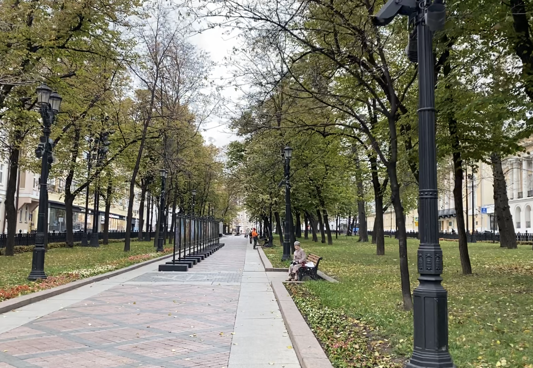 Фото автора. Никитский бульвар.