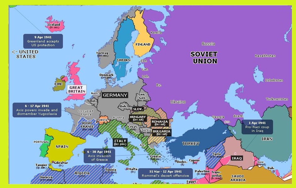 В 1941 вся страна. Политическая карта Европы 1941 года. Карта Европы 1941 года. Карта Германии 1941 года. Политическая карта Европы 1941 года на русском языке.