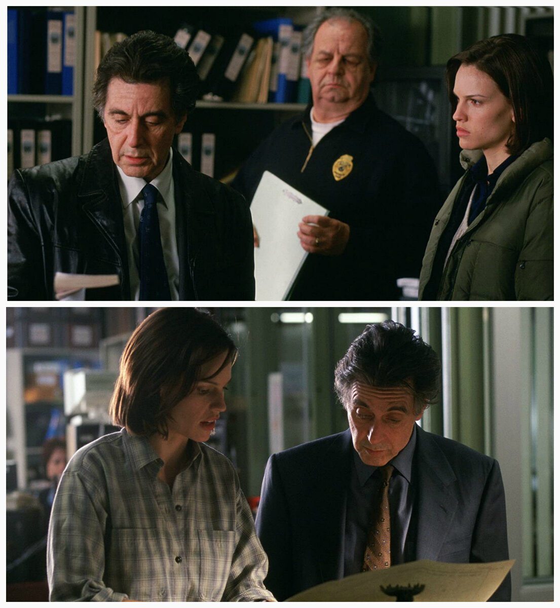 кадры из фильма "Бессонница"