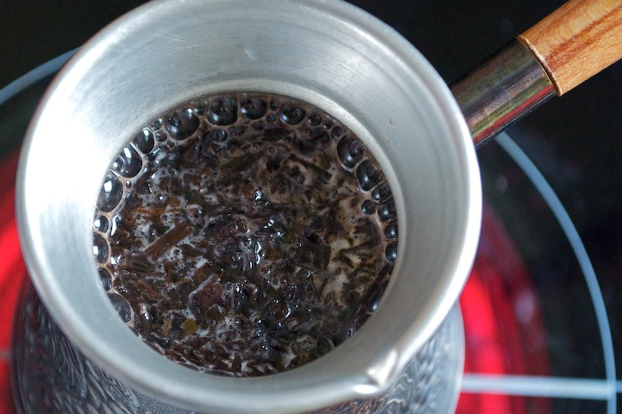 Варка в турке