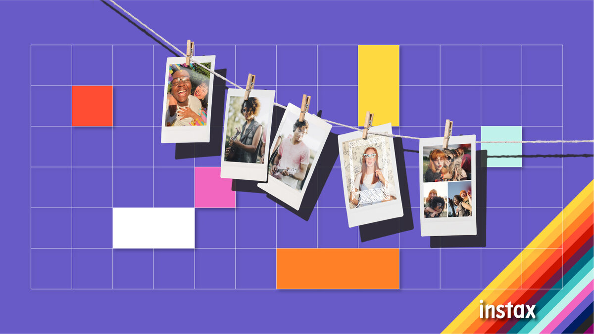 Фотокарточки Instax для поднятия настроения