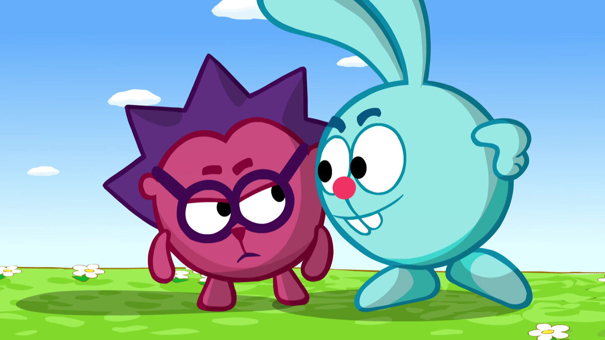 Ежик и Крош.