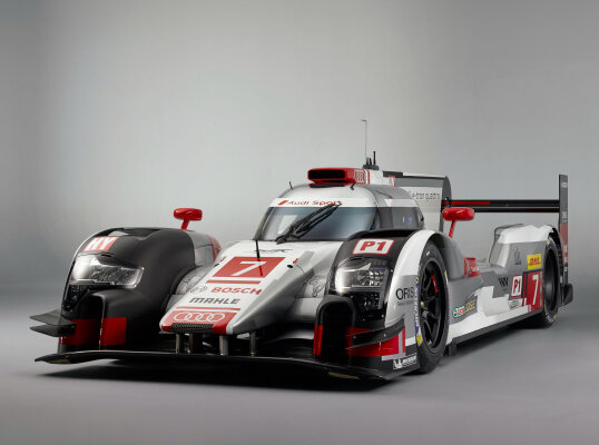 Audi R18 e-tron quattro образца 2015 года. Фото из открытого источника.