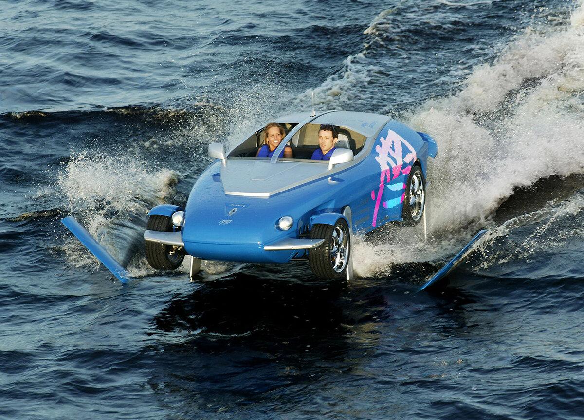 Volkswagen Aqua автомобиль амфибия