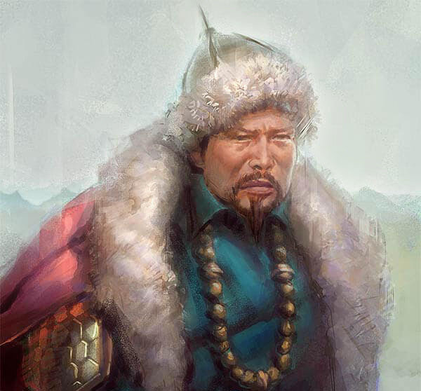 Одно из изображений Чингисхана. Картинка взята из открытых источников.