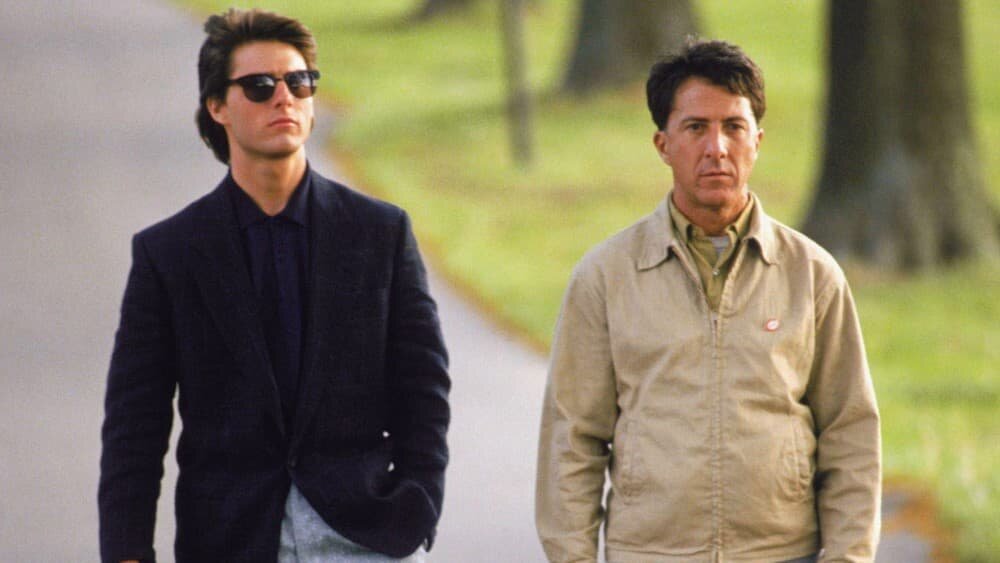 Кадр из фильма "Человек дождя" / "Rain Man" (США), 1988