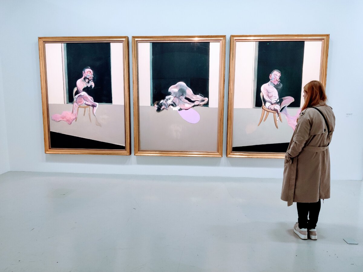 Френсис Бэкон, "Триптих  - август 1972"