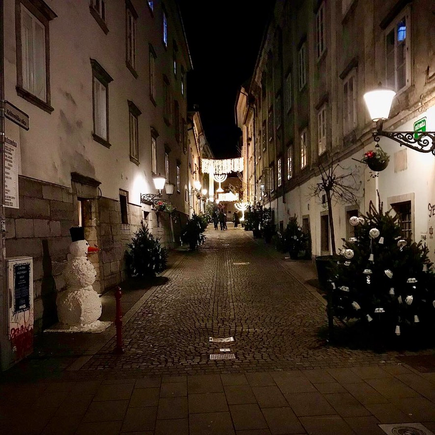 Рождество в Любляне