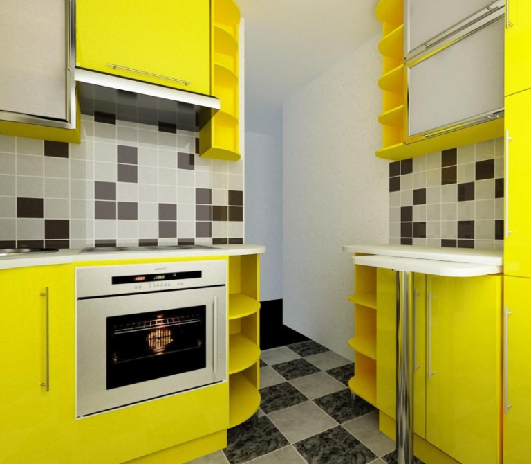 Кухонный гарнитур в стиле модерн: варианты планировки