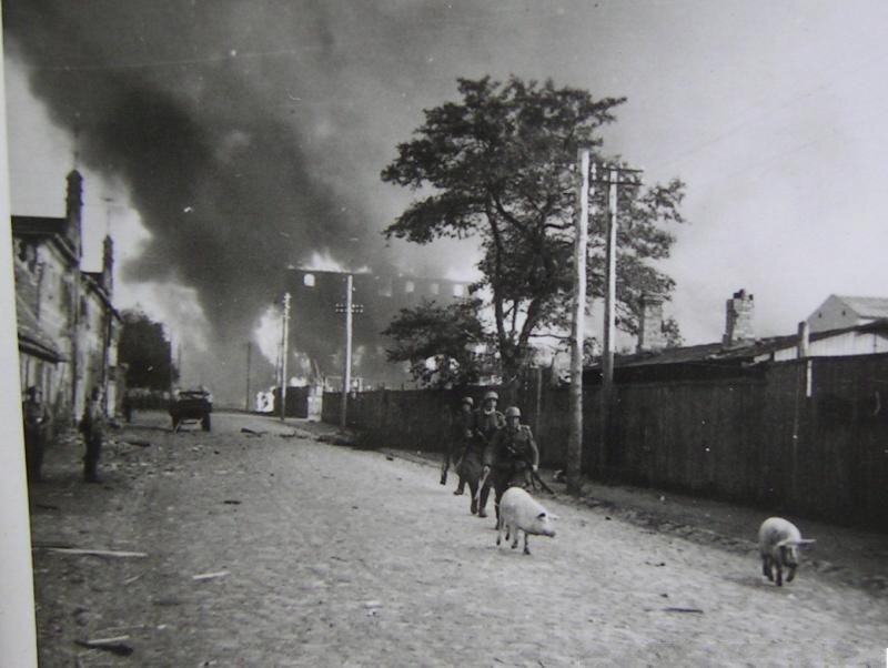 Фотография сделанная немцами в 1941 году.