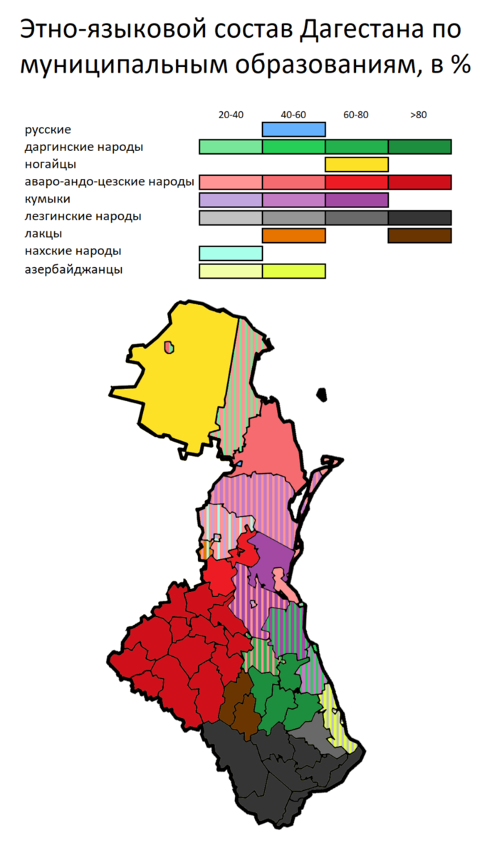 Сколько живут в дагестане. Карта народов Дагестана. Этническая карта Дагестана 2020. Карта расселения народов Дагестана. Карта национальностей Дагестана.