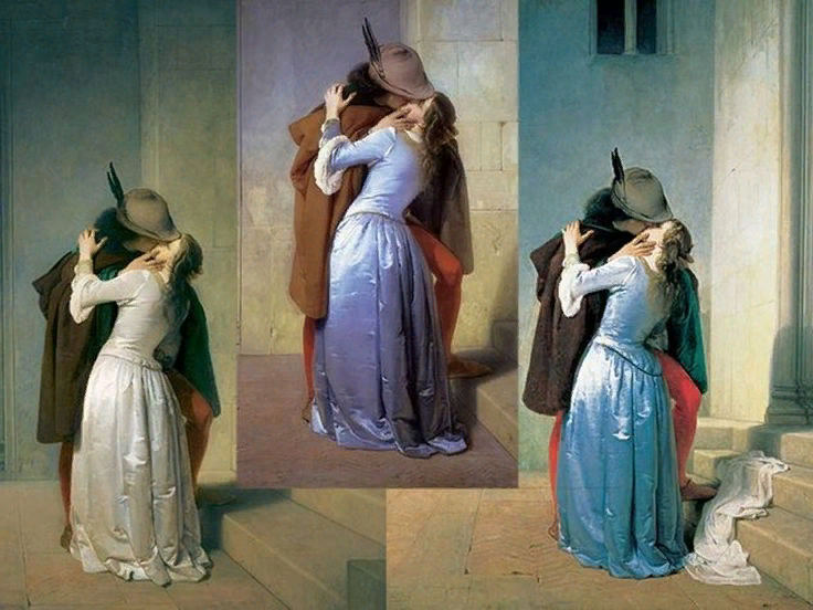 Нашла в интернете хороший коллаж с тремя вариантами. Оригиналом является изображение посередине.