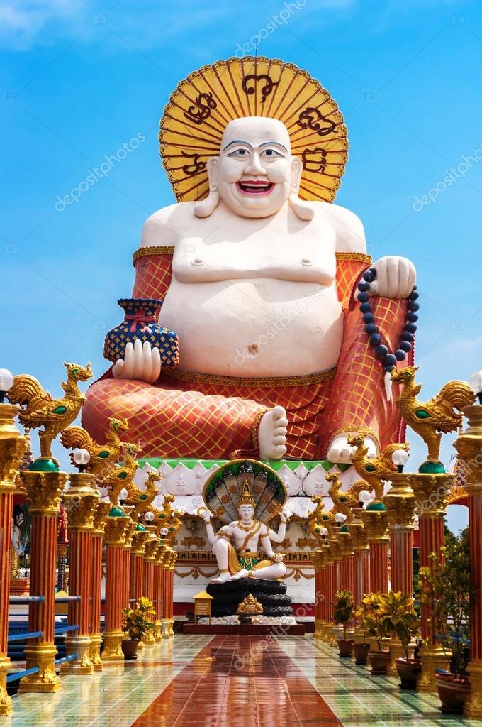 Фото из открытых источников. Тот самый счастливый с улыбкой на весь мир "Happy Budha"