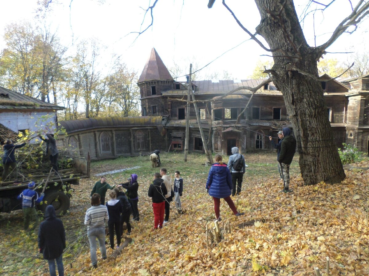 Быкова гора усадьба нарышкиных старые