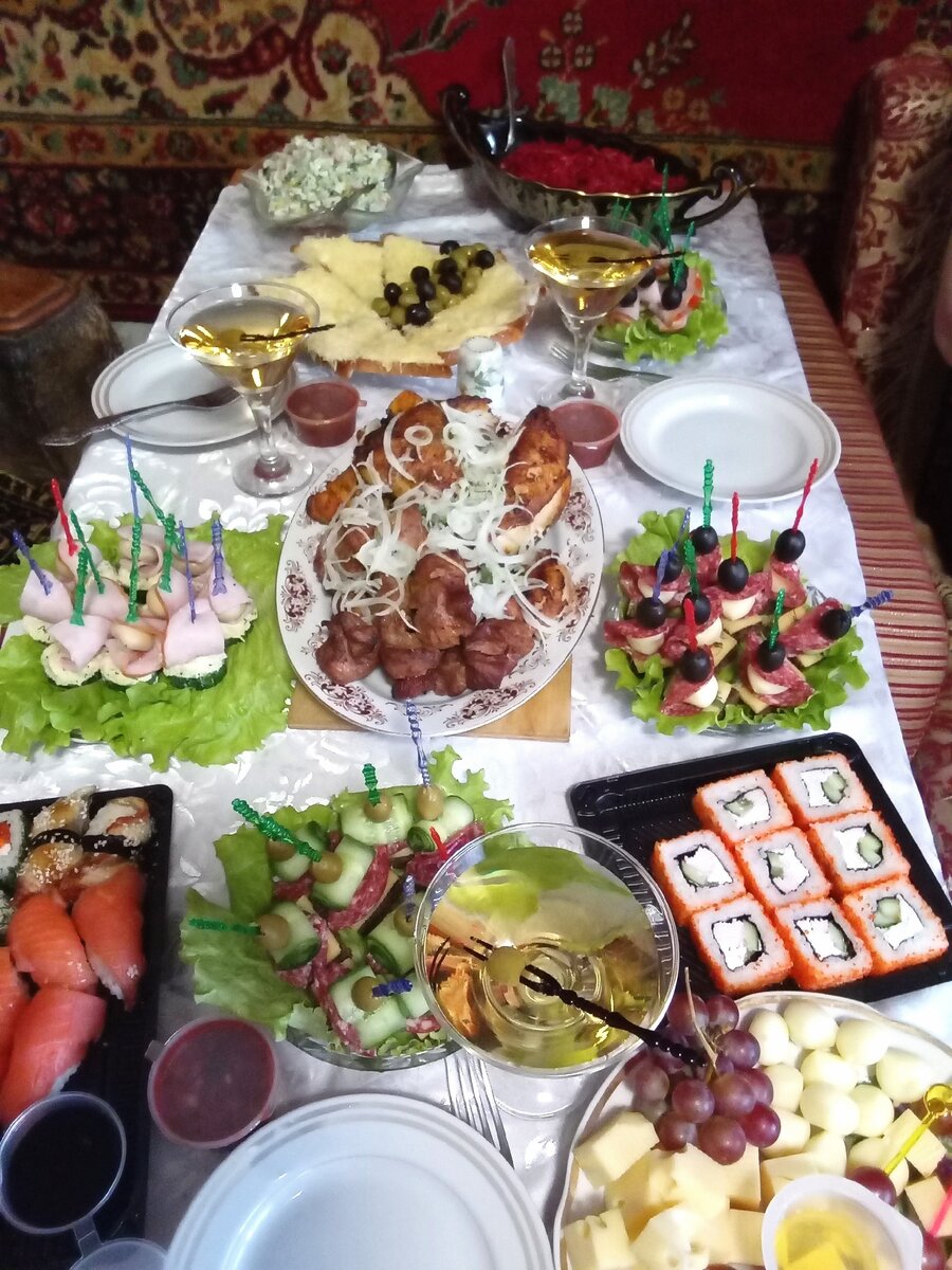 Провожали мамочку в отпуск:) 