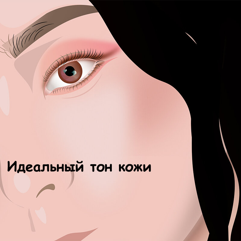 Иллюстрация  сделана автором канала Бьюти Без Правил (очень прошу написать в комментариях свое мнение, как вам новый вариант рисунков, т.к. сейчас изучаю новую программу для графики) 