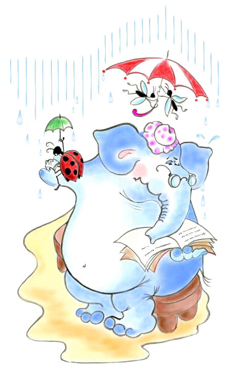 рисунки и стихи автора