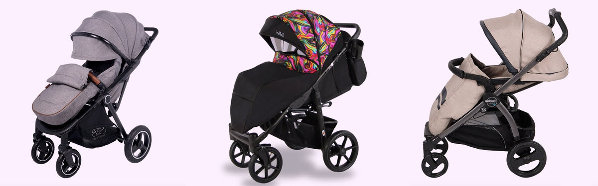 Прогулочные коляски с 6 месяцев