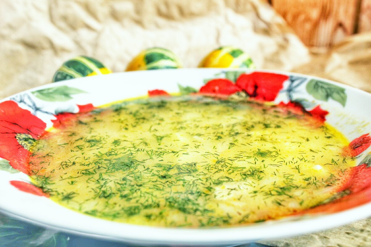 Солнечный куриный суп. Октябрь, 2020.