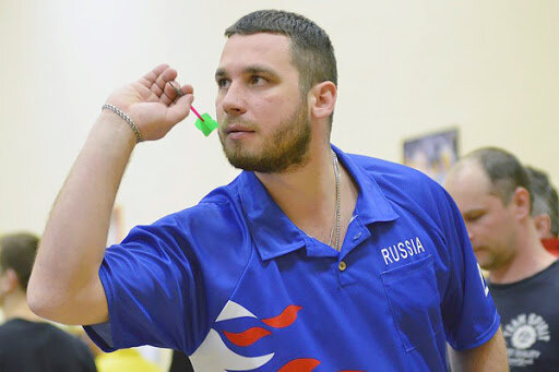 Алексей Кадочников - игрок сборной России по дартс