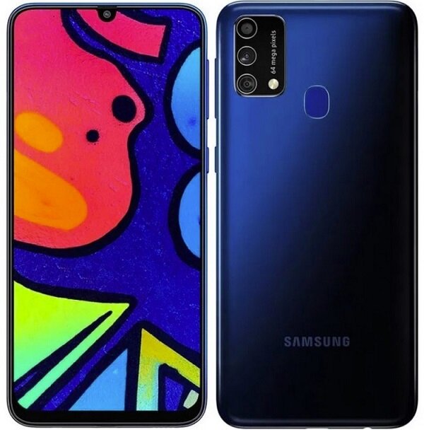 Samsung Galaxy M21s в синем цвете